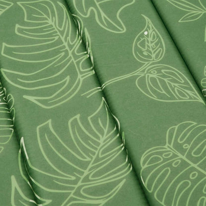 Cojín De Tumbona Tela Oxford Estampado De Hojas