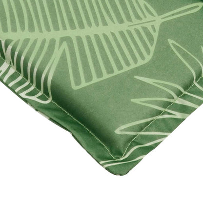 Cojín De Tumbona Tela Oxford Estampado De Hojas