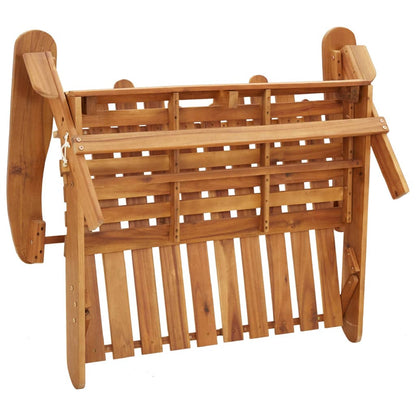 Juego De Muebles De Jardín Adirondack 2 Piezas Madera Acacia