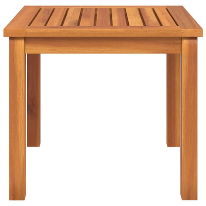 Mesa De Centro De Madera Maciza De Acacia 40X40X36 Cm