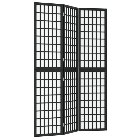 Biombo Plegable Con 3 Paneles Estilo Japonés