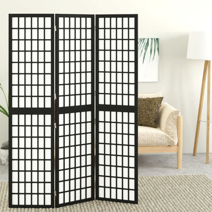 Biombo Plegable Con 3 Paneles Estilo Japonés