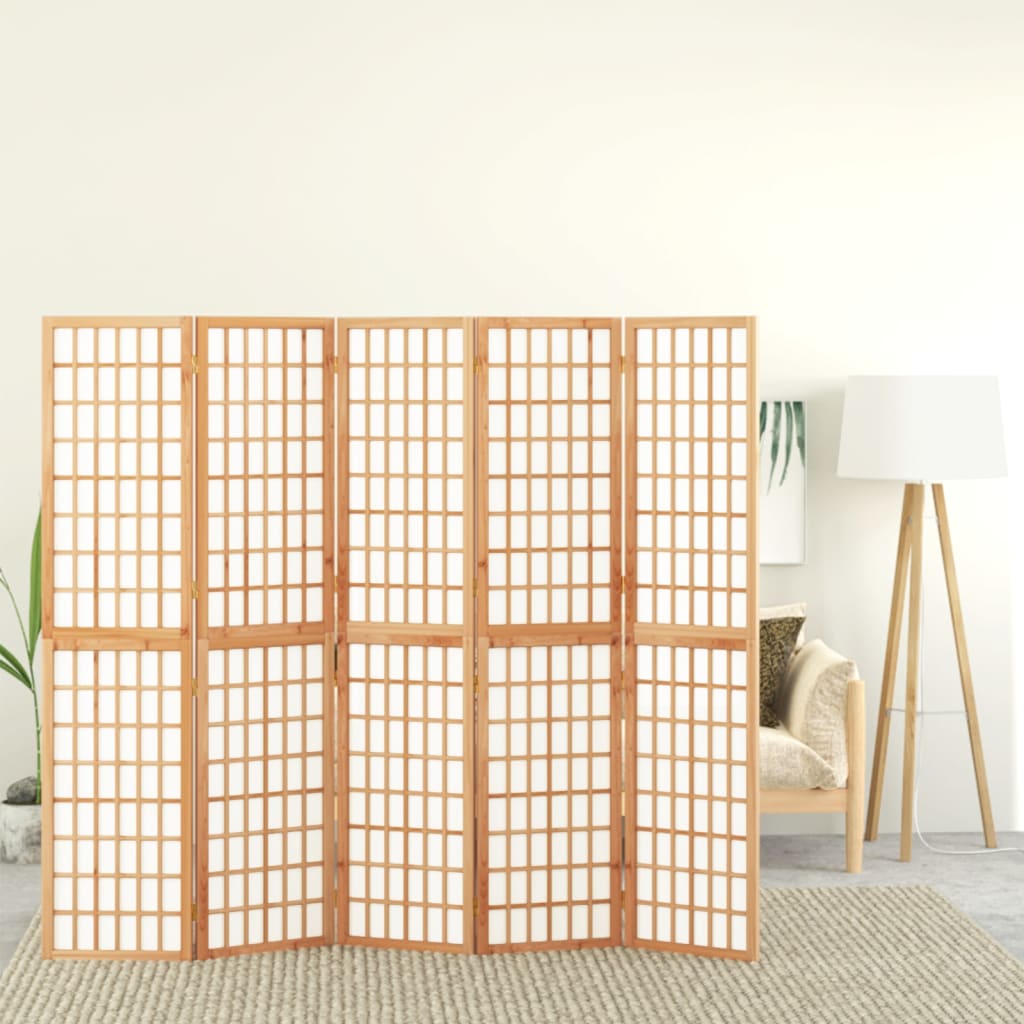 Biombo Plegable Con 3 Paneles Estilo Japonés