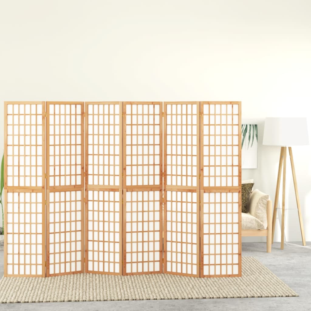 Biombo Plegable Con 3 Paneles Estilo Japonés