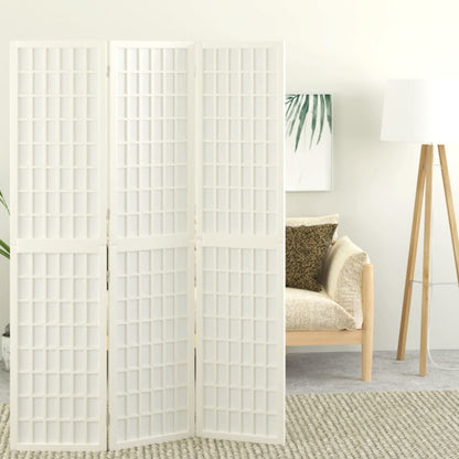 Biombo Plegable Con 3 Paneles Estilo Japonés
