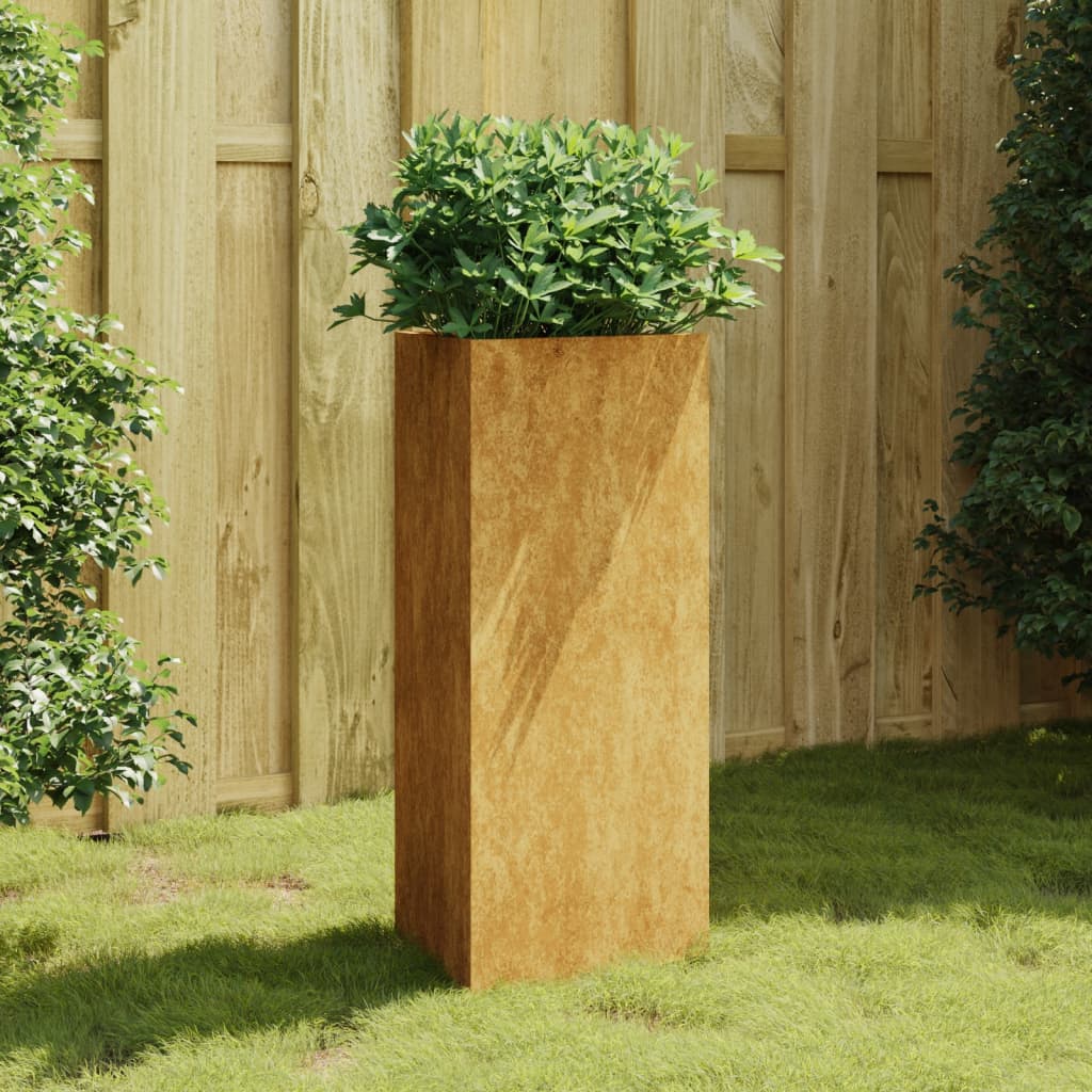 Jardineras Triangulares 2 Uds Acero Negro