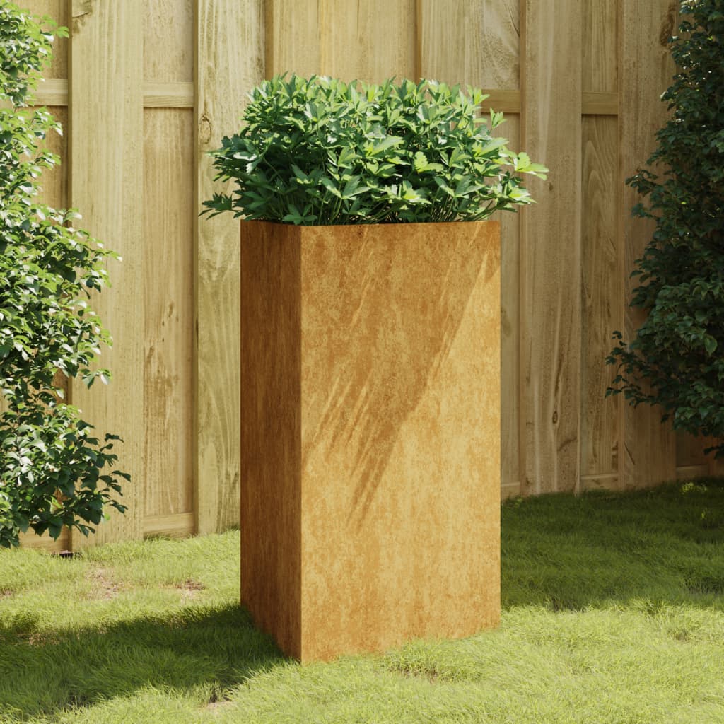 Jardineras Triangulares 2 Uds Acero Negro
