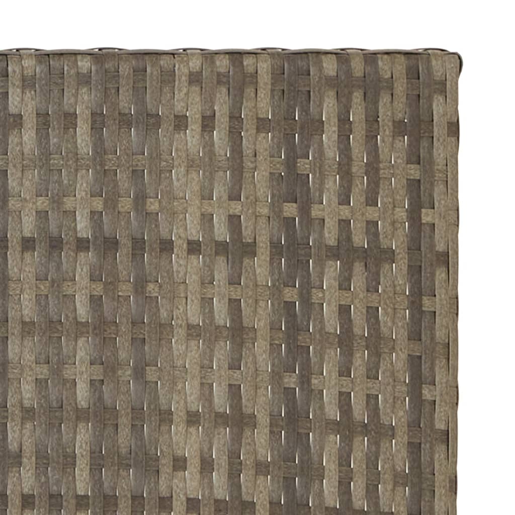Mesa Plegable Ratán Sintético 45X35X32 Cm