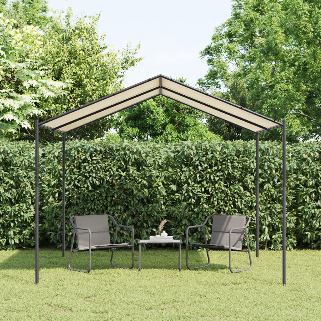 Carpa Acero Y Tela Beige 3X3 M