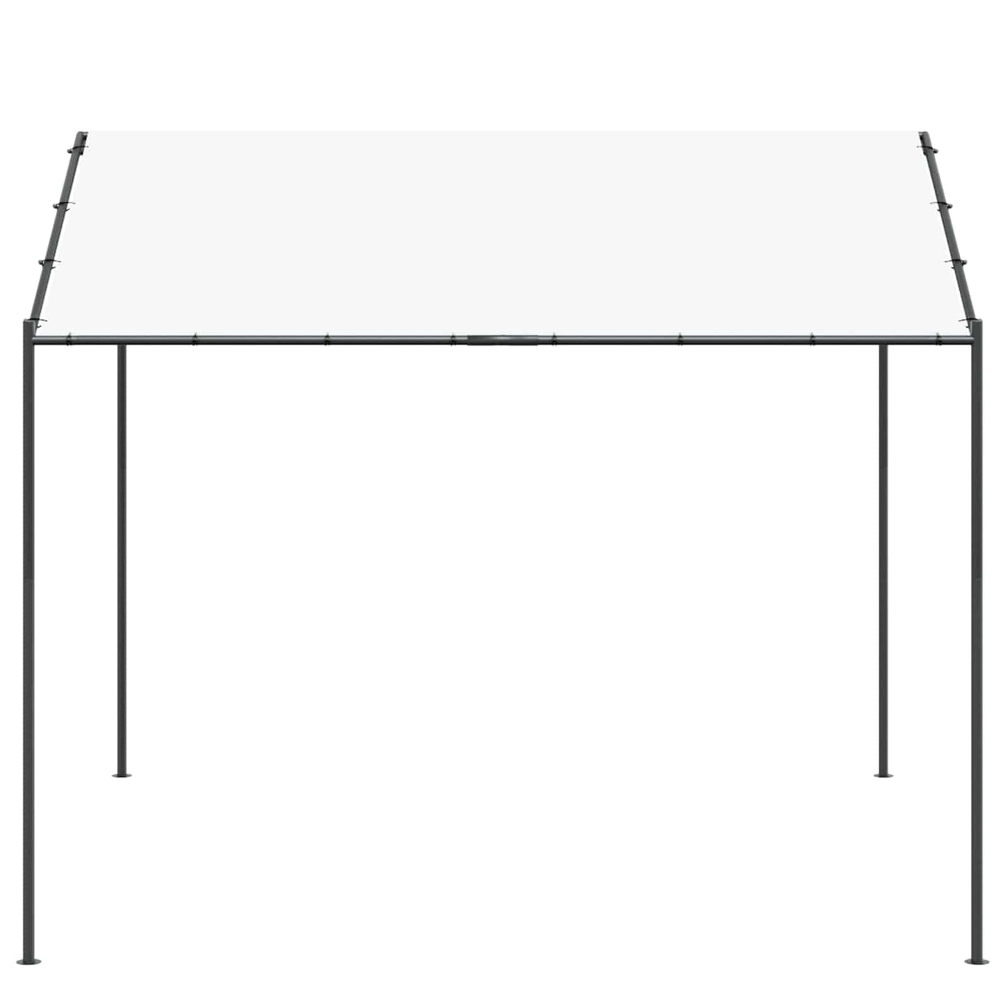 Cenador 4 X 4 X 2,6 M Acero Y Poliéster 180 Gsm