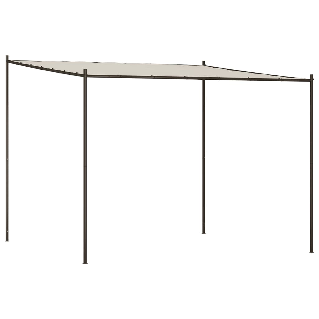 Cenador Acero Y Tela Blanco 3X3M 180 G/M²