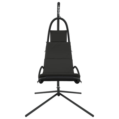 Silla Colgante Jardín Con Cojín Acero Y Tela Oxford