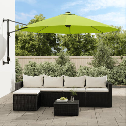 Sombrilla De Pared Brillante 290 Cm