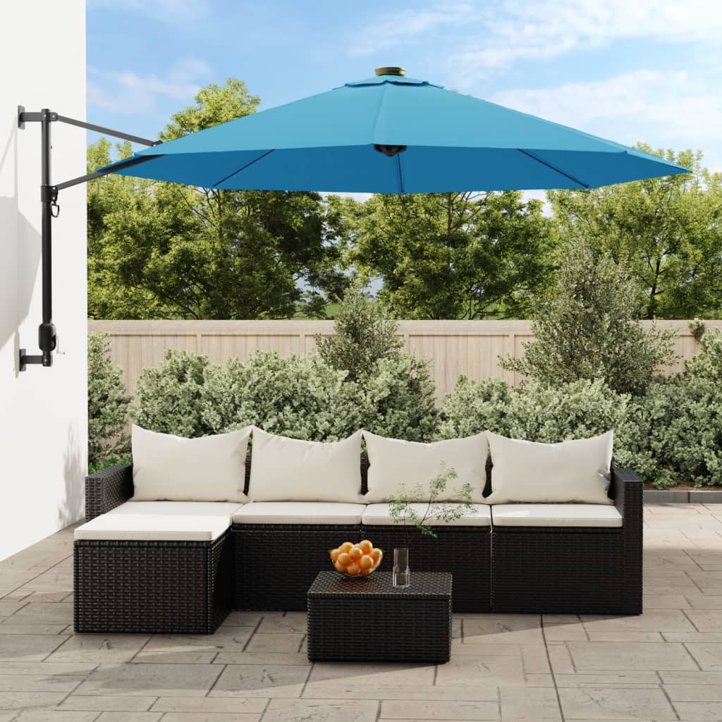 Sombrilla De Pared Brillante 290 Cm