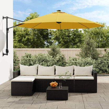 Sombrilla De Pared Brillante 290 Cm
