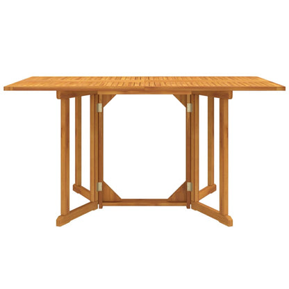 Mesa De Jardín Plegable Butterfly Madera De Teca