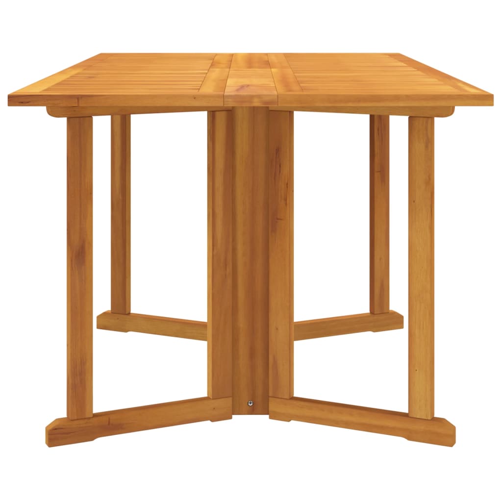 Mesa De Jardín Plegable Butterfly Madera De Teca