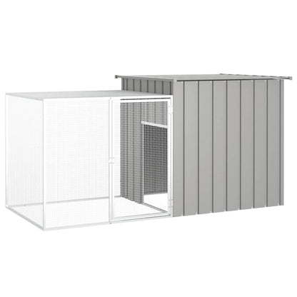 Jaula De Conejos Acero Galvanizado 200X91X100 Cm
