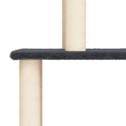 Rascador Para Gatos Con Postes De Sisal 149 Cm
