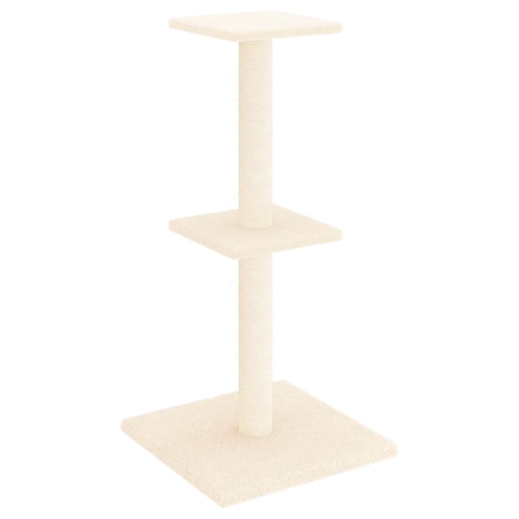 Rascador Para Gatos Con Postes De Sisal Color 73 Cm