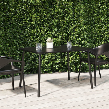 Mesa De Jardín Acero Gris Antracita