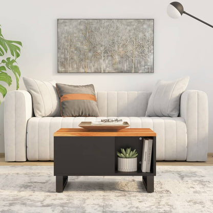Mesa De Centro De Madera Maciza Reciclada