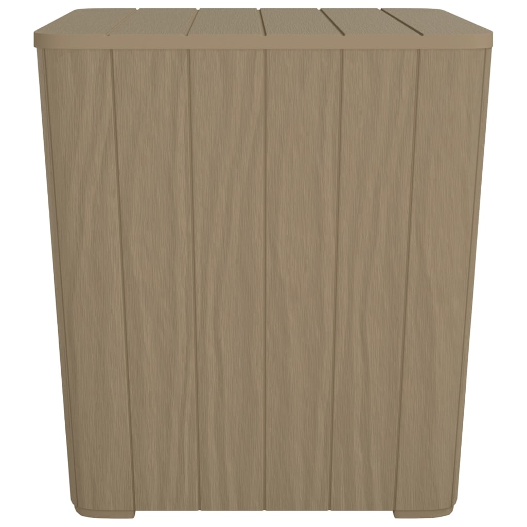 Mesa De Jardín Con Tapa Extraíble Polipropileno Claro