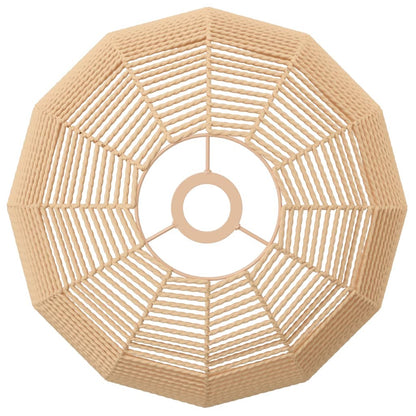 Pantalla De Lámpara De Techo Hierro Y Papel Ø36X26 Cm