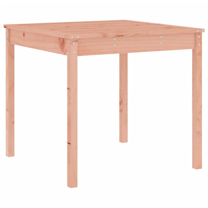 Mesa Y Sillas De Jardín 3 Pzas Madera Maciza Douglas