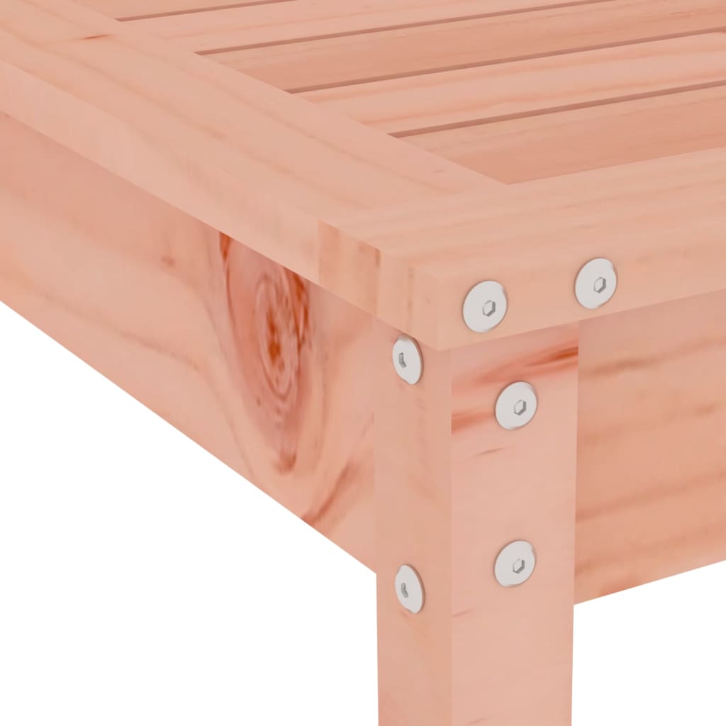 Mesa Y Sillas De Jardín 3 Pzas Madera Maciza Douglas