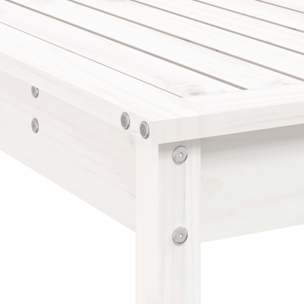 Mesa Y Taburetes Altos Jardín 9 Pzas Madera Maciza
