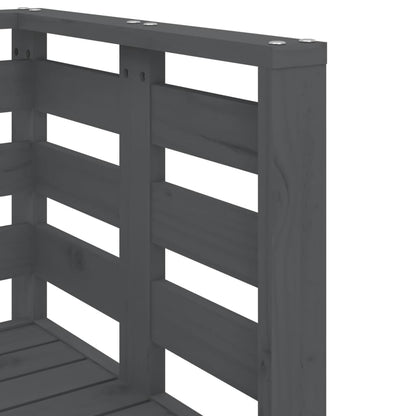Juego De Muebles De Jardín 3 Pzas Madera Maciza De