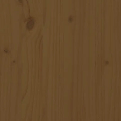 Banco Con Jardineras Madera Maciza 180X36X63Cm