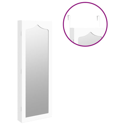 Espejo Con Joyero De Pared 37,5X10X106 Cm