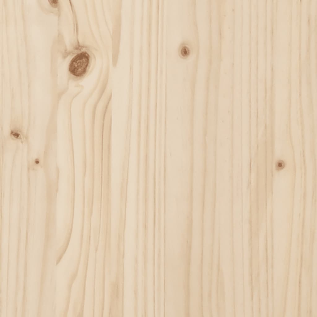 Cama Para Perros Madera Maciza De Pino 55,5X45,5X28 Cm