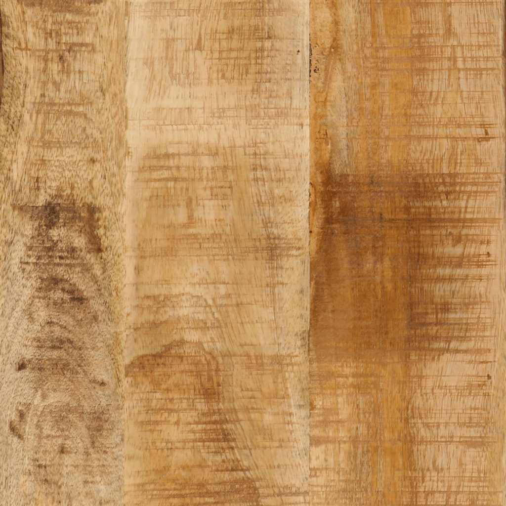 Escritorio Madera Maciza Mango Y Hierro 165X110X77 Cm