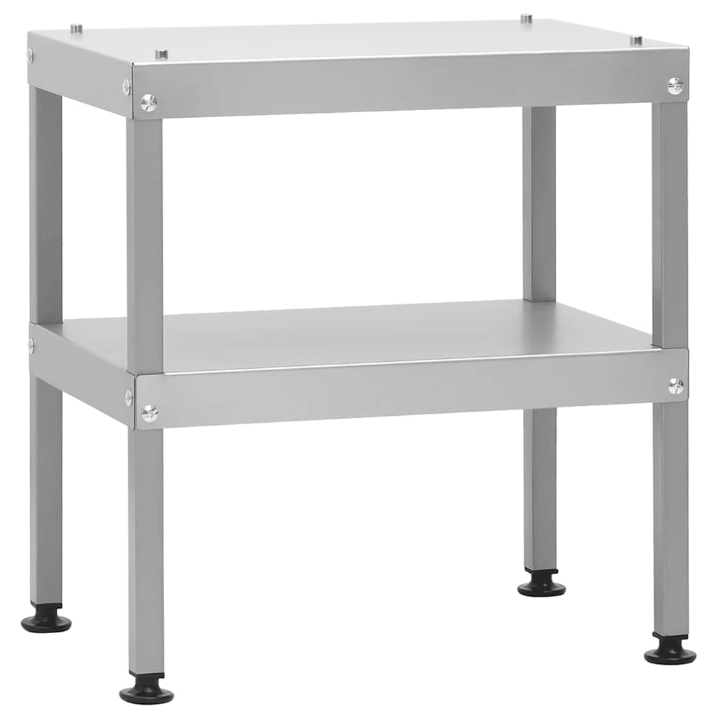 Horno Ahumador De Barbacoa Con Mesa Acero Galvanizado