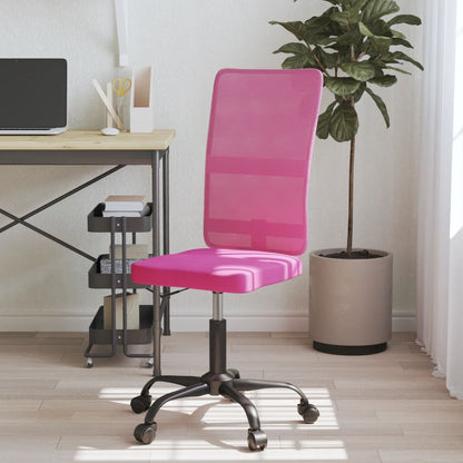 Silla De Oficina Regulable En Altura Tela De Malla Blanca