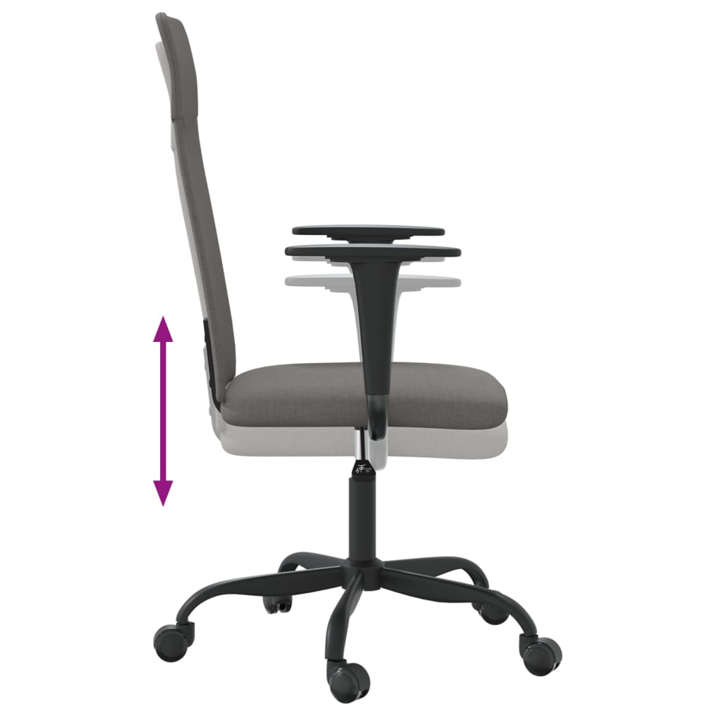 Silla De Oficina Altura Ajustable Tela