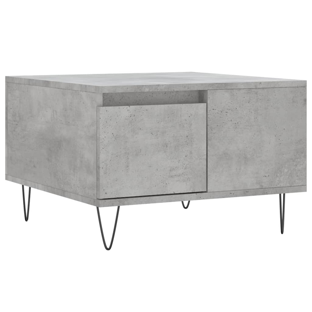 Mesa De Centro Madera Contrachapada 55X55X36,5 Cm