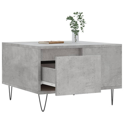 Mesa De Centro Madera Contrachapada 55X55X36,5 Cm