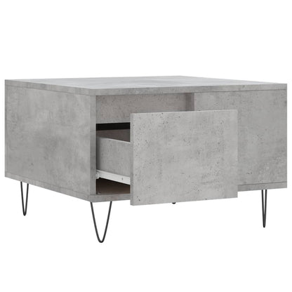 Mesa De Centro Madera Contrachapada 55X55X36,5 Cm