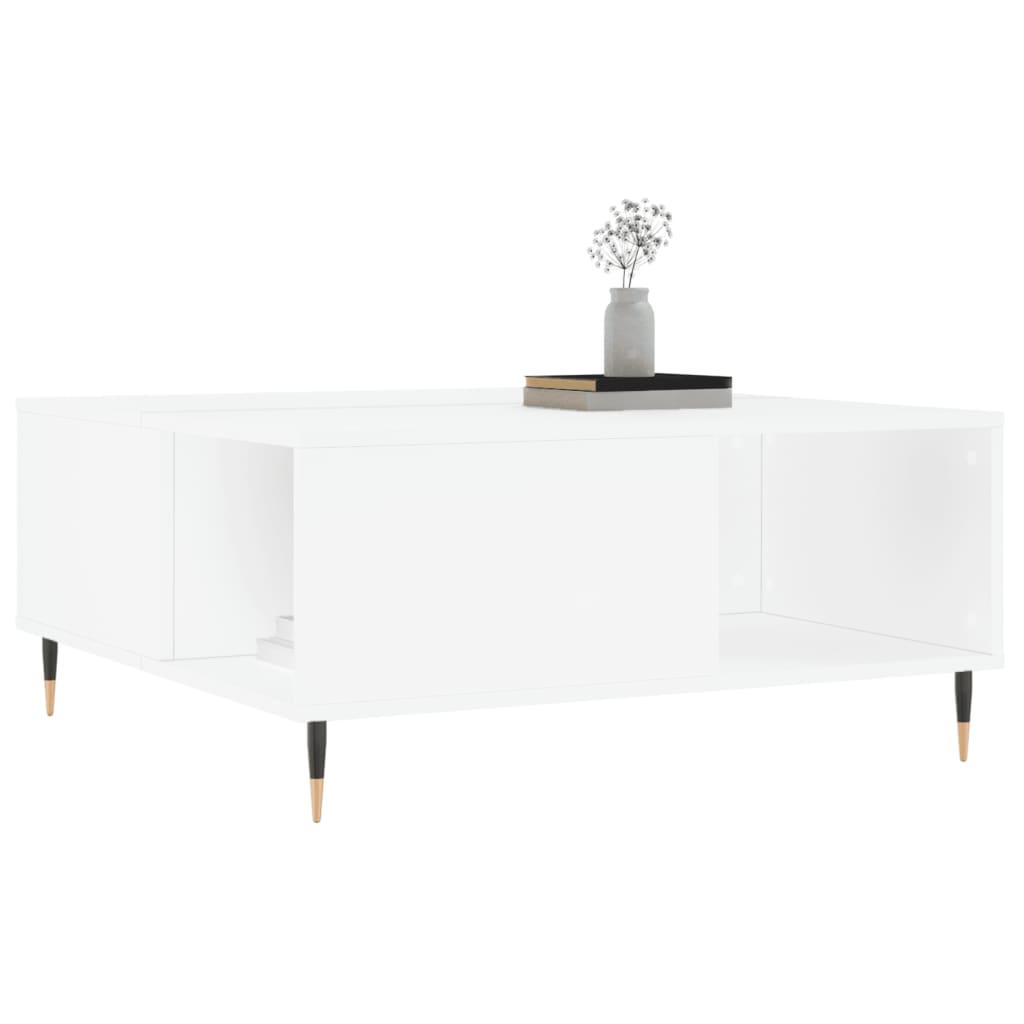Mesa De Centro Madera Contrachapada 80X80X36,5 Cm