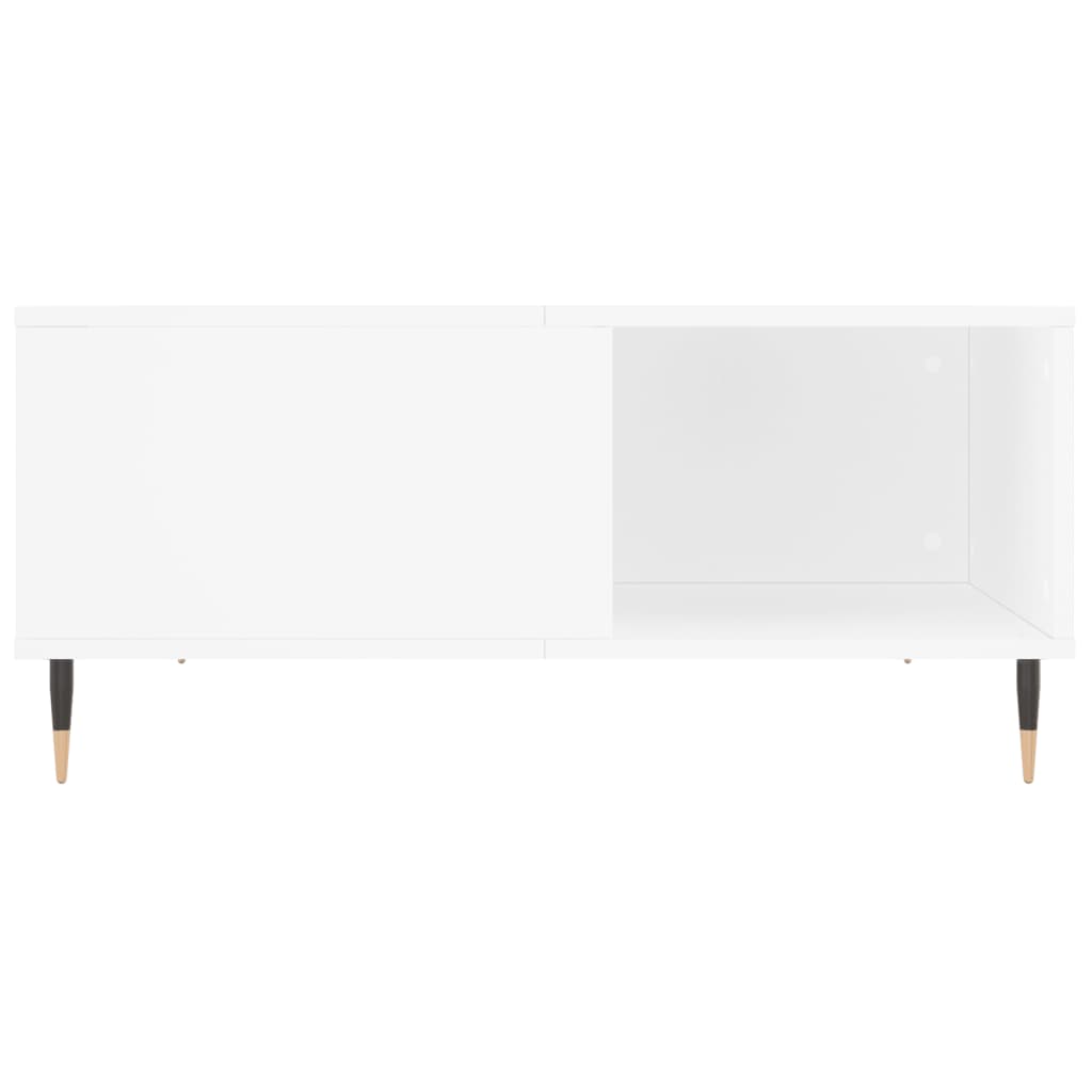 Mesa De Centro Madera Contrachapada 80X80X36,5 Cm