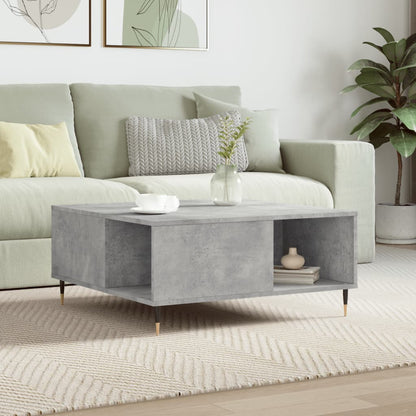 Mesa De Centro Madera Contrachapada 80X80X36,5 Cm