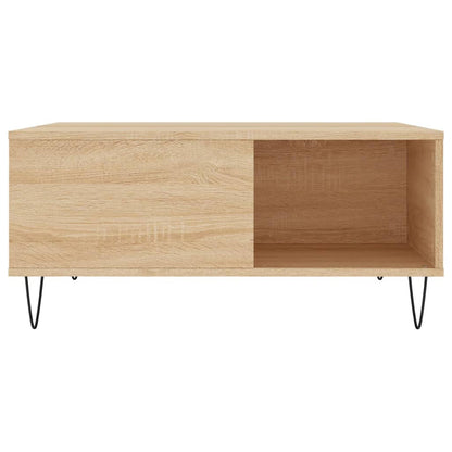 Mesa De Centro Madera Contrachapada 80X80X36,5 Cm