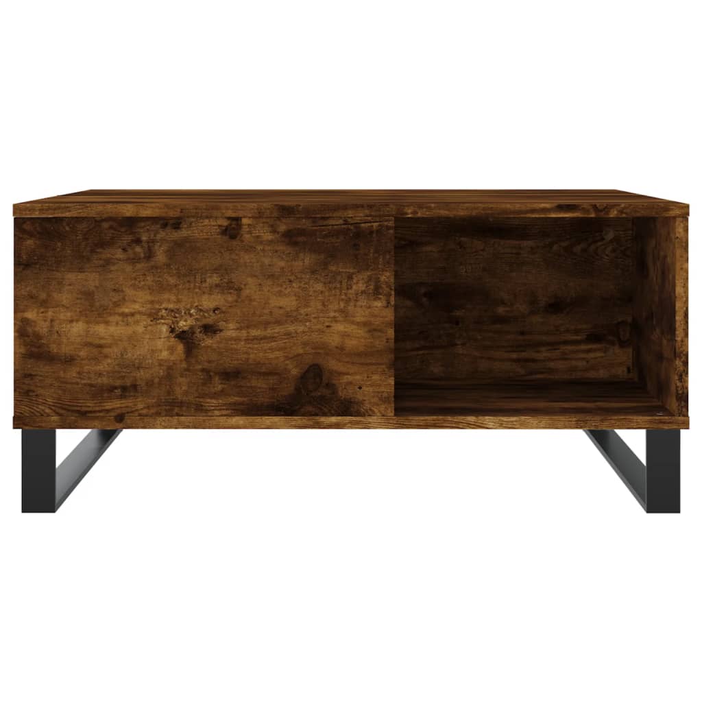 Mesa De Centro Madera Contrachapada 80X80X36,5 Cm
