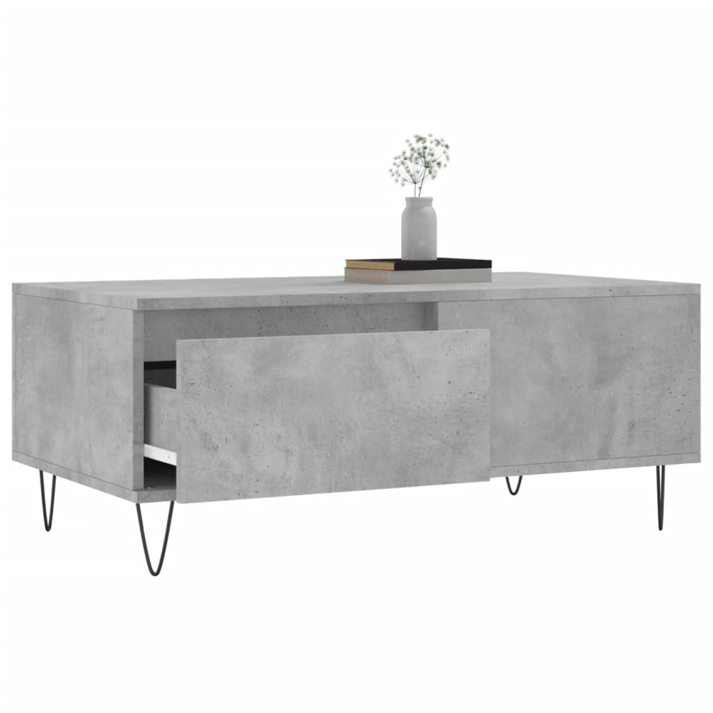Mesa De Centro Madera Contrachapada 90X50X36,5 Cm