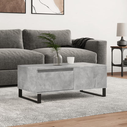 Mesa De Centro Madera Contrachapada 90X50X36,5 Cm
