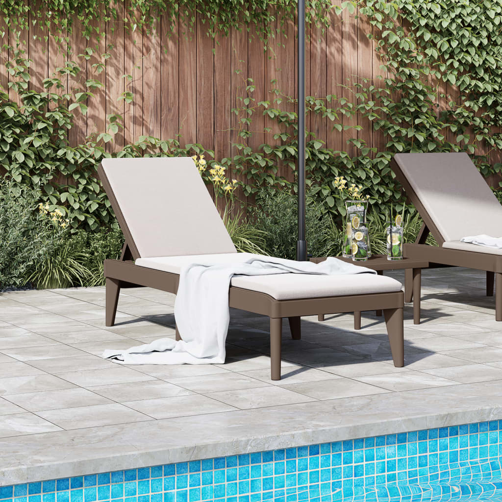 Tumbona De Pp 186X60X29 Cm